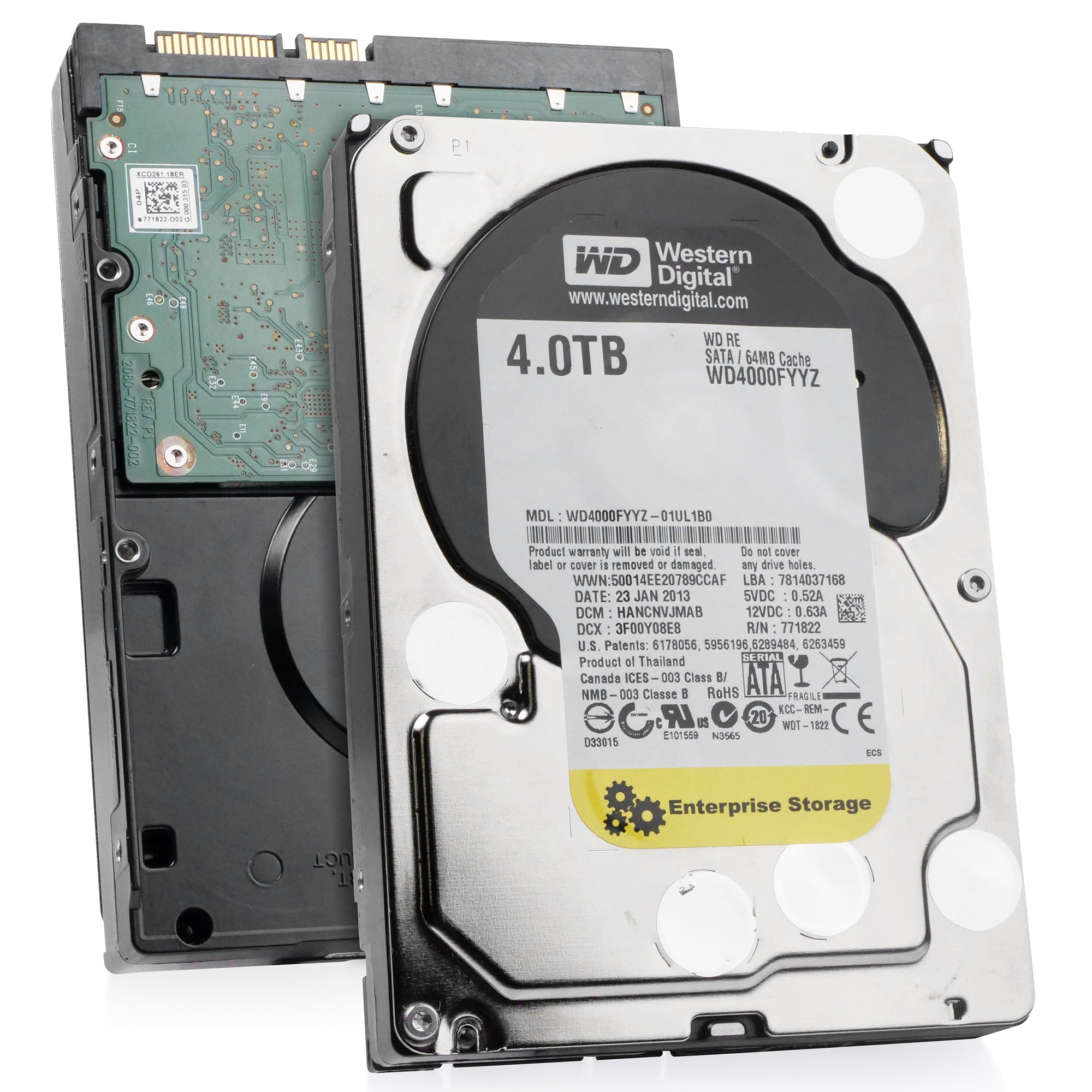 How many power on hours can I expect this seller refurbished drive to have?