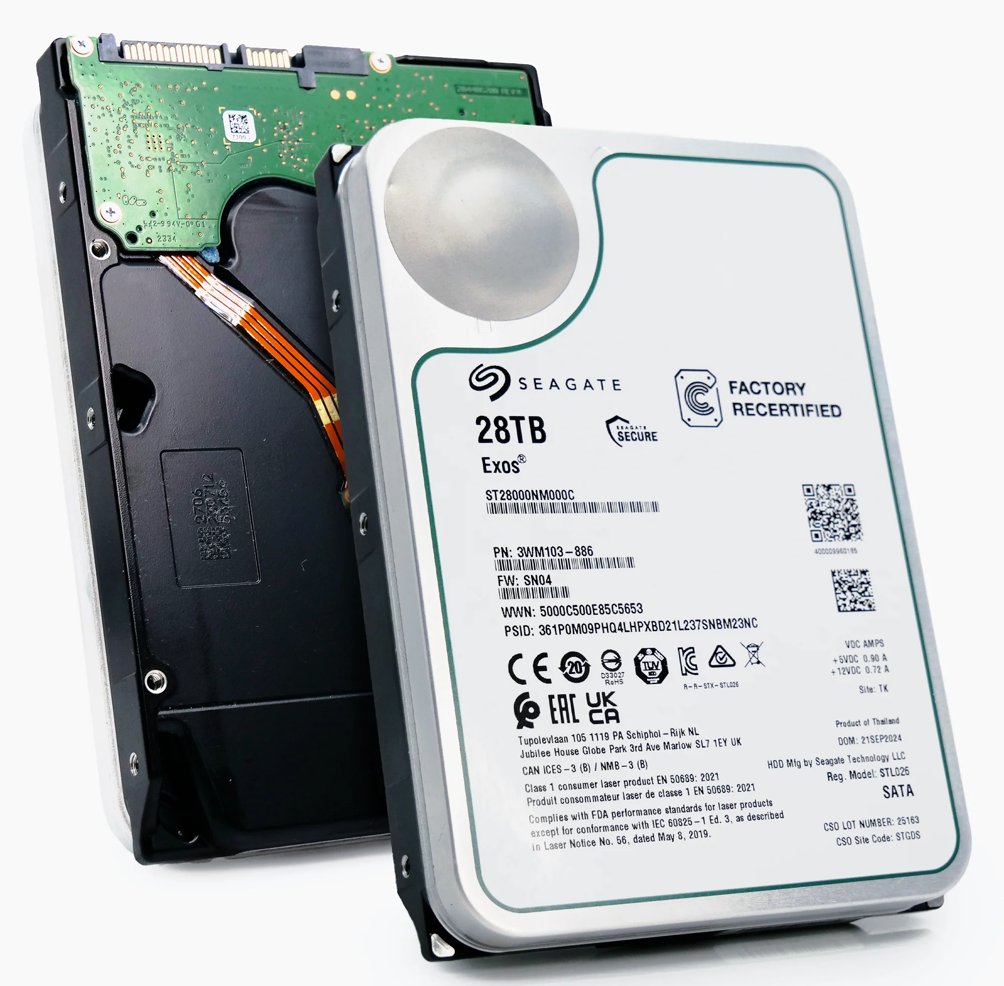 who did the recertification of these drives?