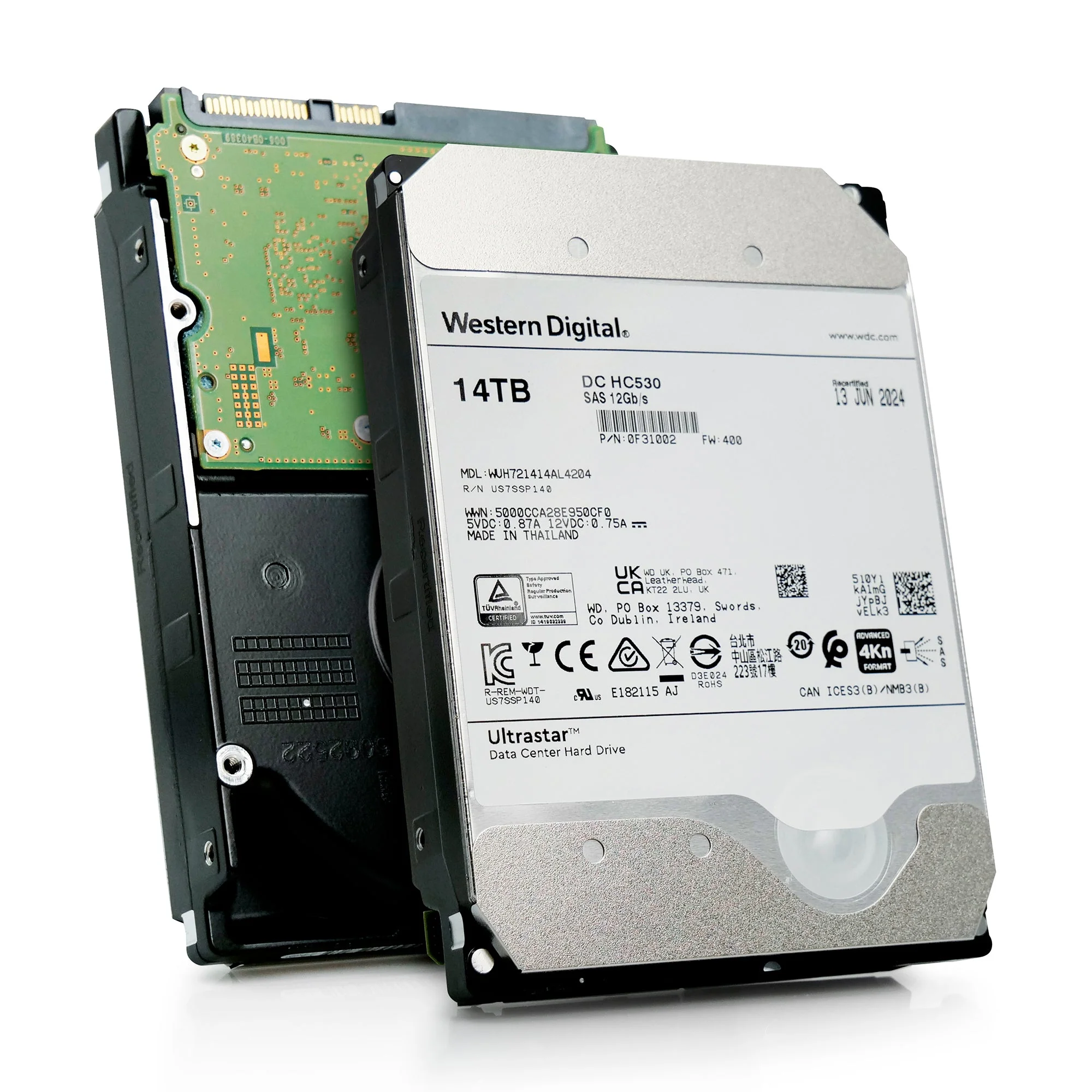 Western Digital Ultrastar DC HC530 WUH721414AL4204 0F31002 14TB 7.2K RPM SAS 12Gb/s 4kn 3.5in Recertified Hard Drive Questions & Answers