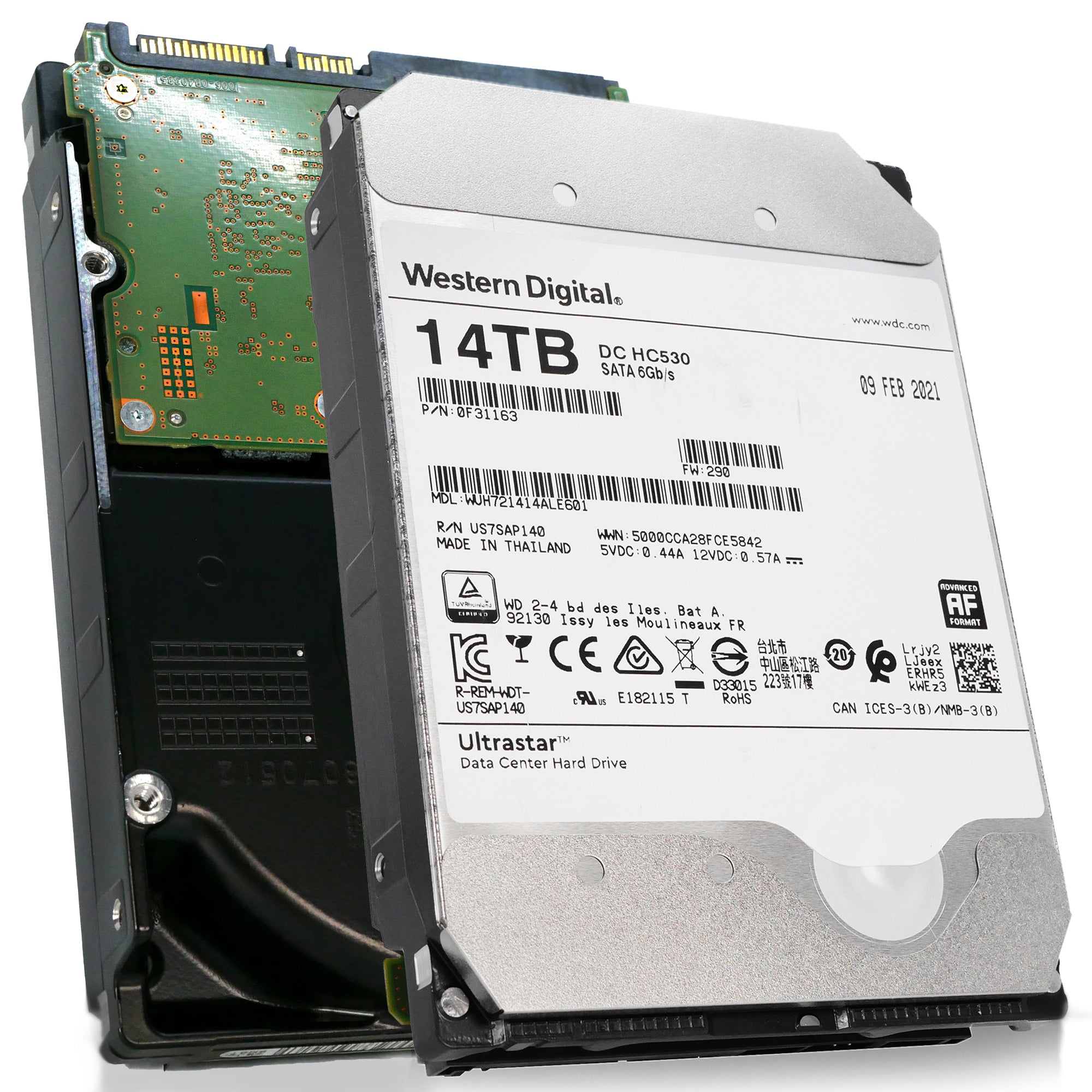 Western Digital Ultrastar DC HC530 WUH721414ALE601 0F31163 14TB 7.2K RPM SATA 6Gb/s 512e 3.5in Refurbished HDD Questions & Answers