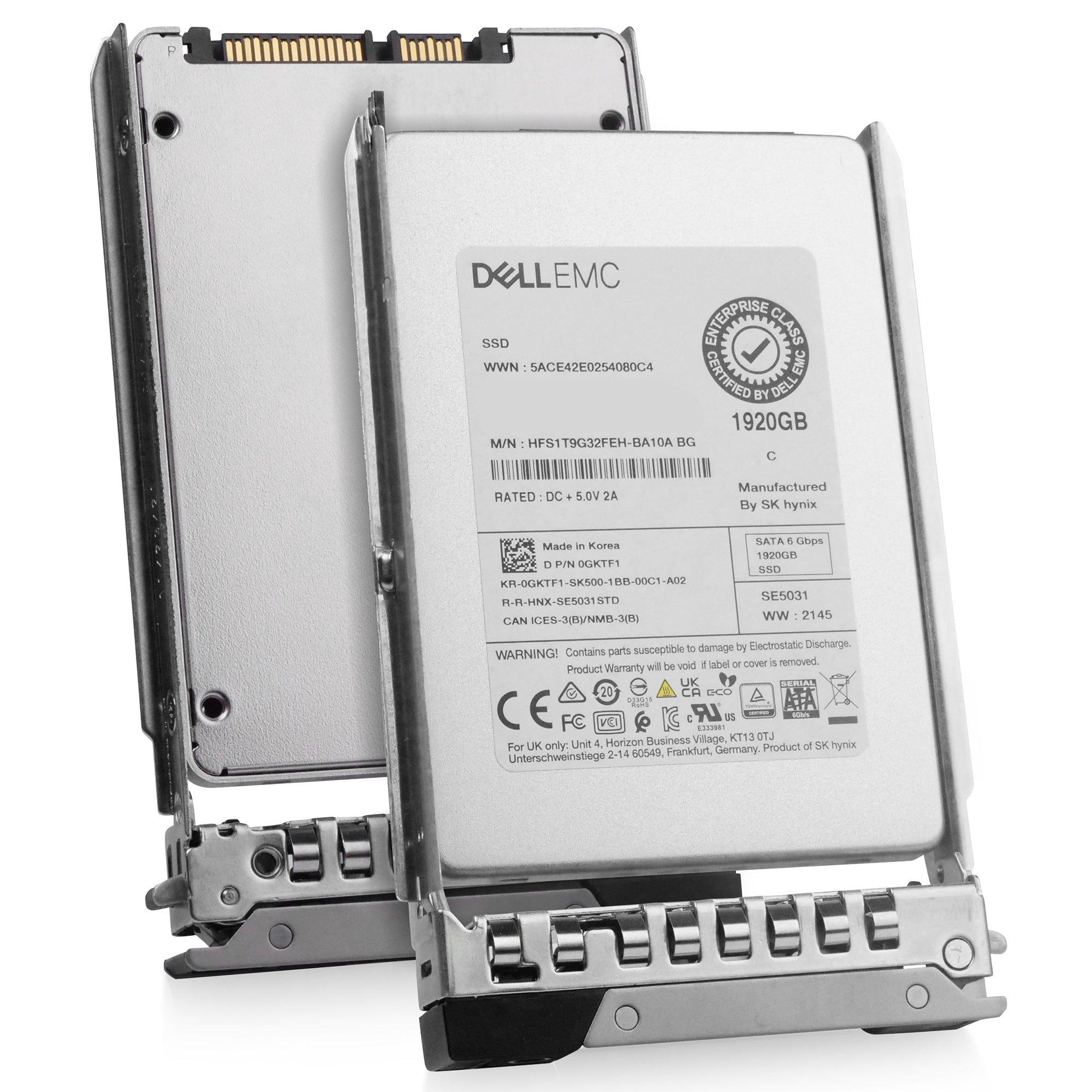 Dell G14 XKF5Y 1.92TB 3 DWPD SATA 6Gb/s Mixed-Use 3D TLC 2.5in Refurbished SSD Questions & Answers